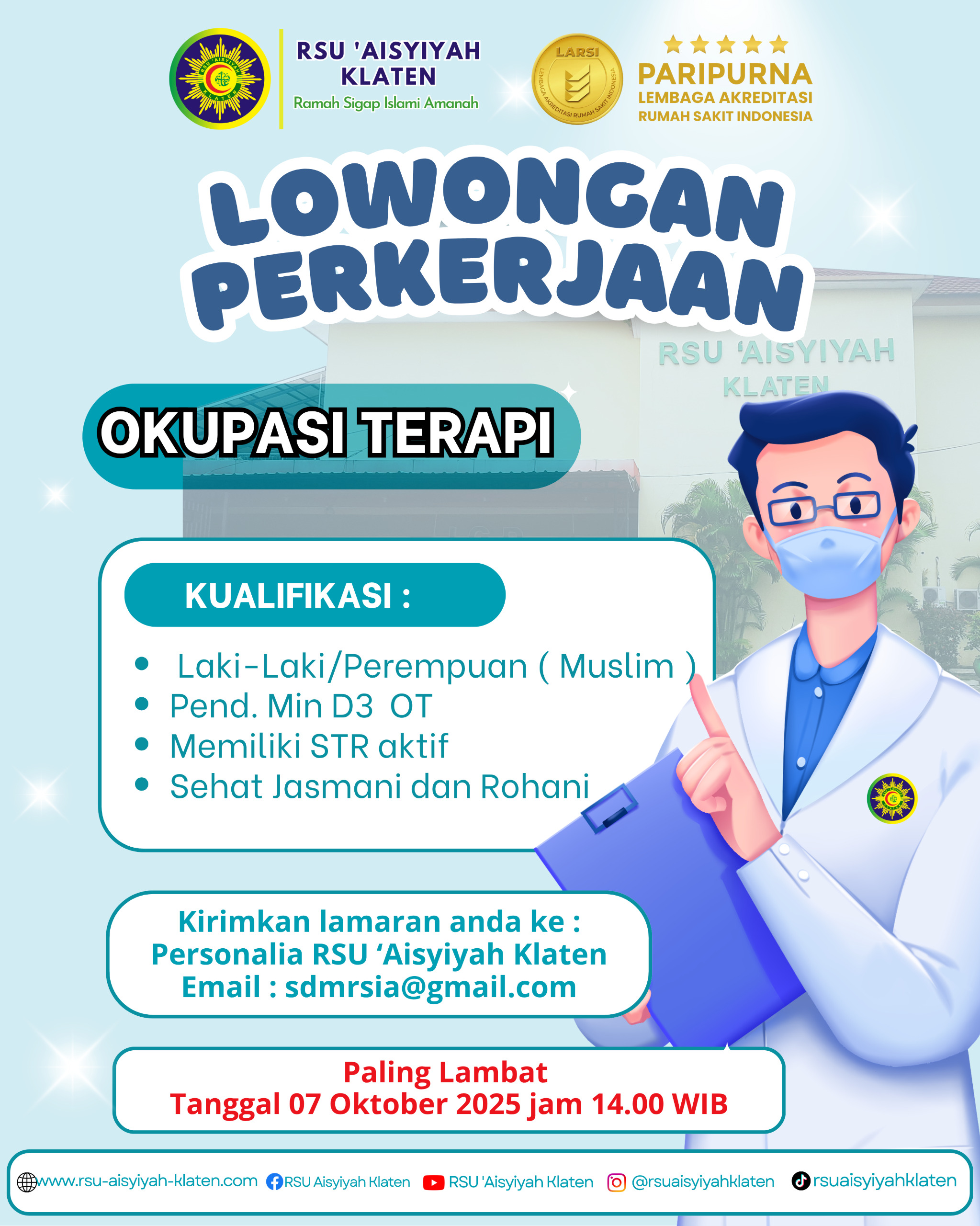Tenaga Okupasi Terapi