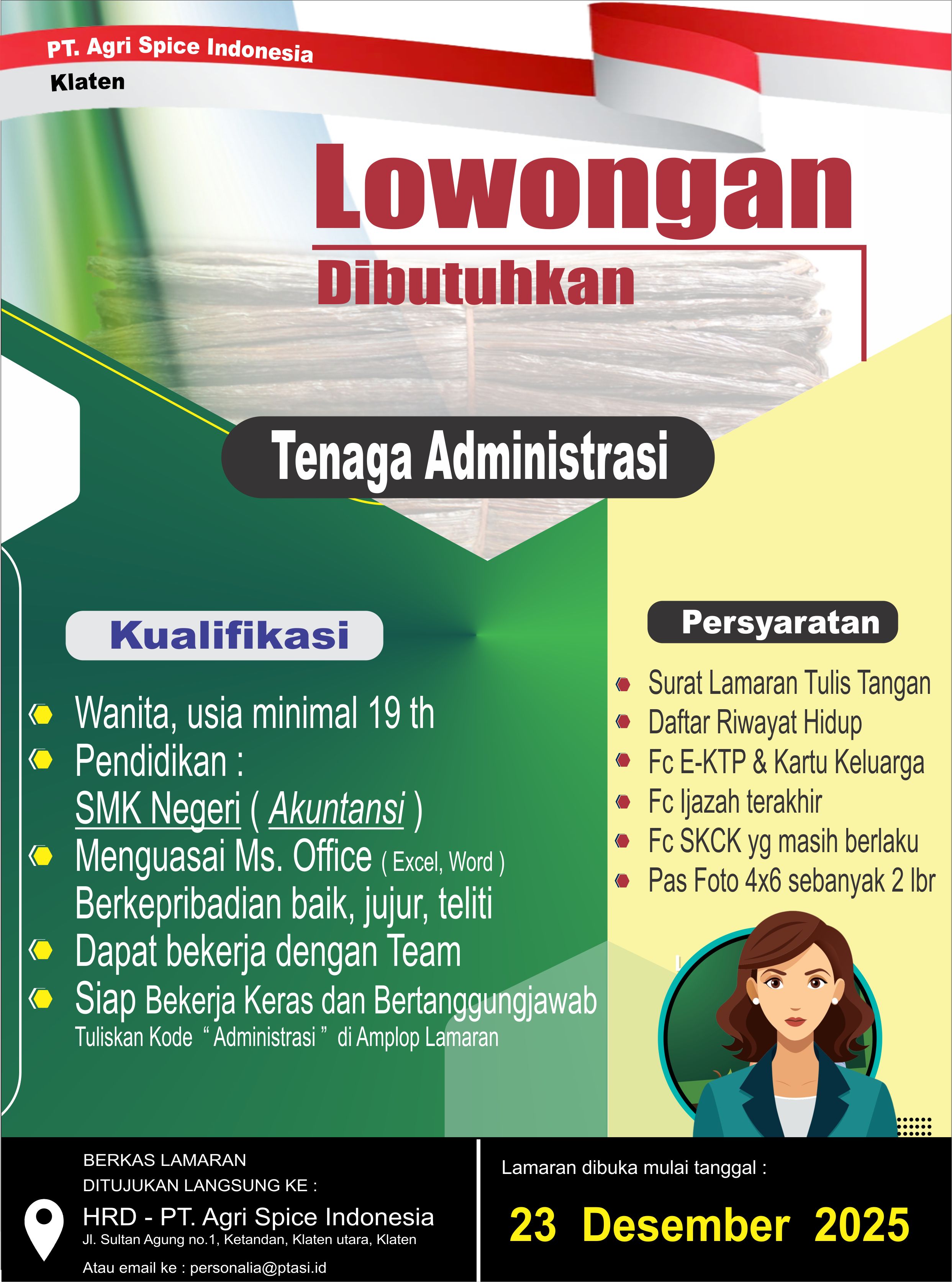 Tenaga Administrasi