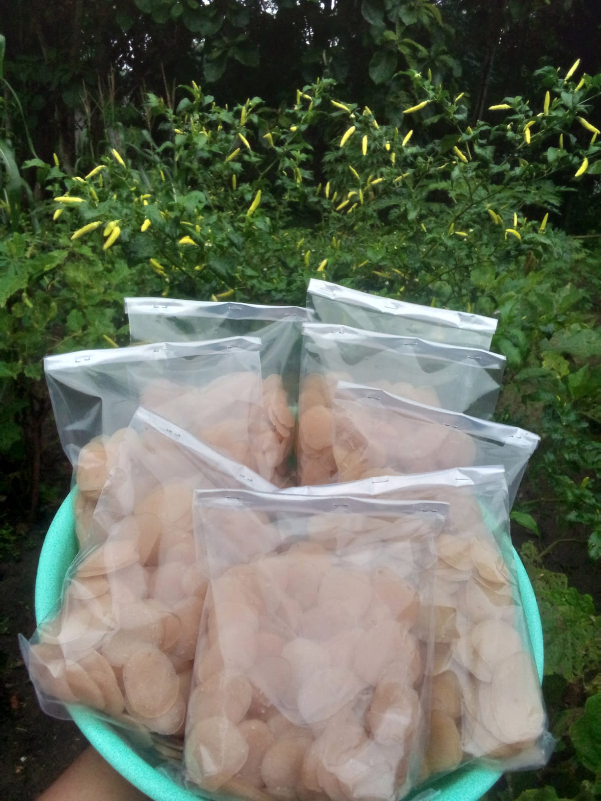 Foto krupuk bawang dhea salva