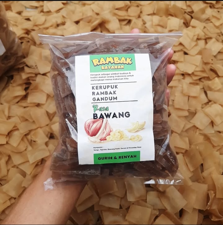 Foto Kerupuk Rambak Sriwijaya 