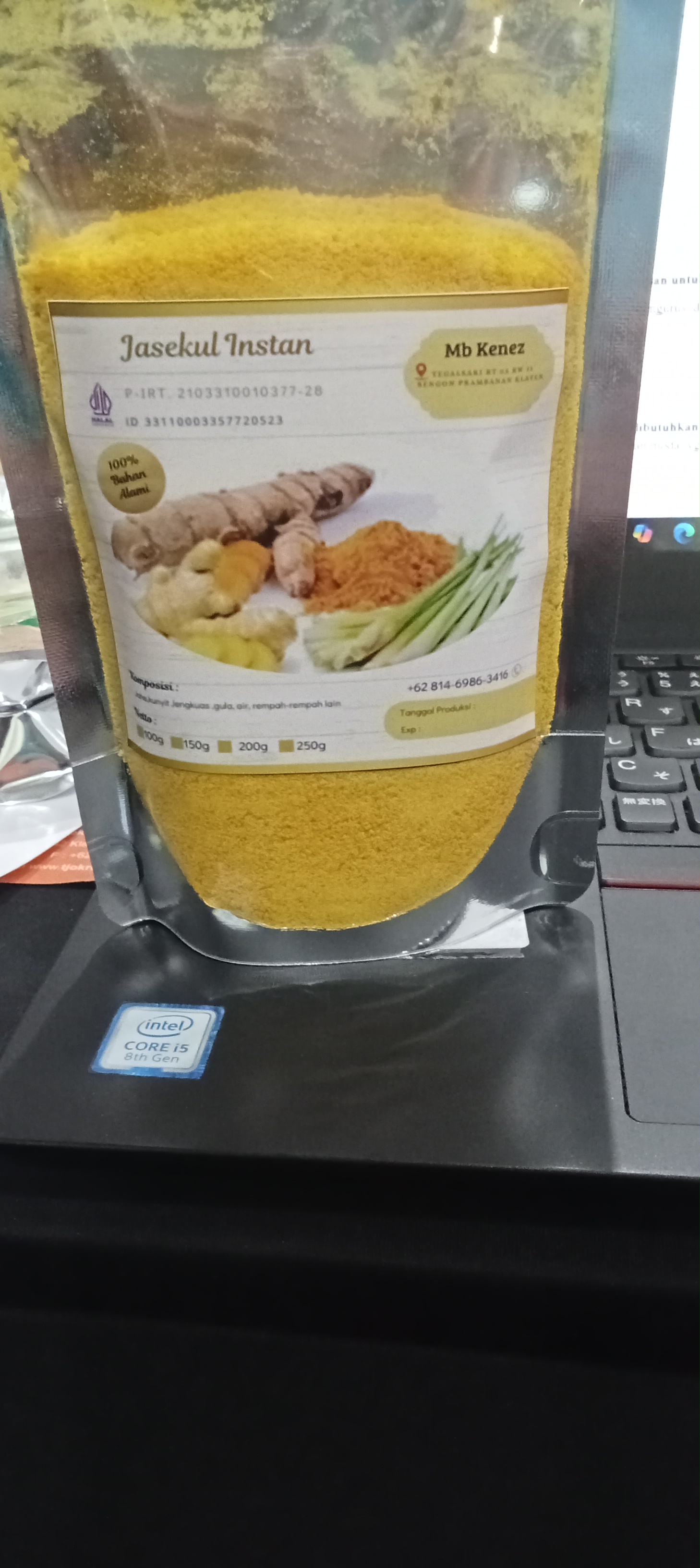 Foto Mb Kenez minuman rempah 