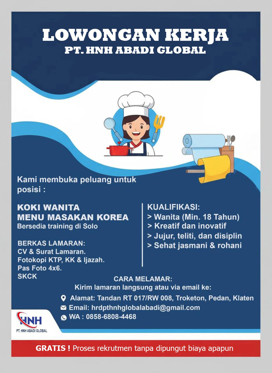 KOKI WANITA