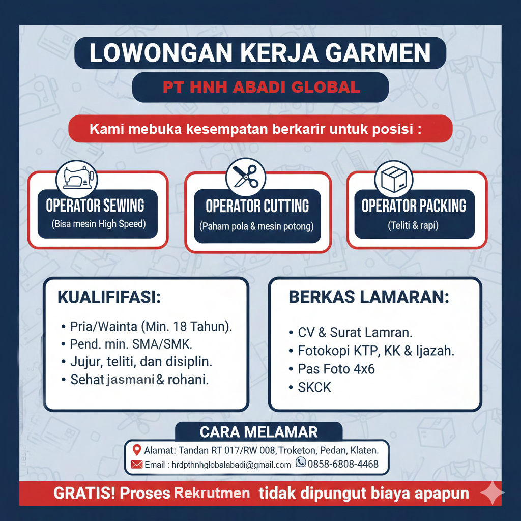 OPERATOR PRODUKSI