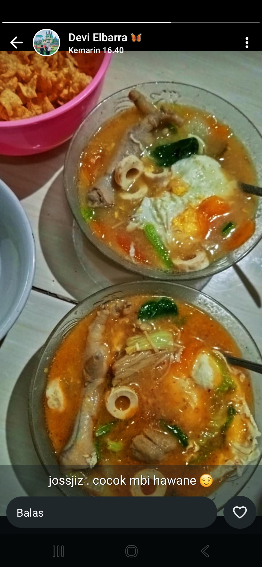 Foto Seblak kangen