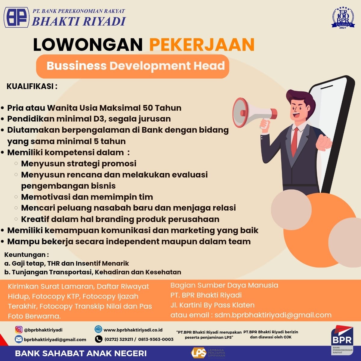 BUSSINESS DEVELOPMENT HEAD