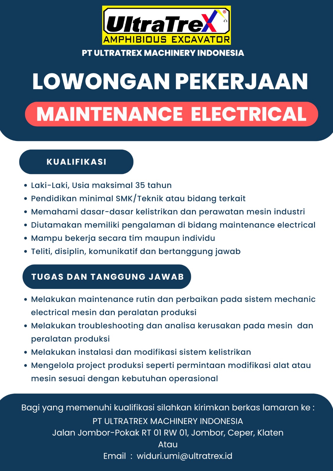 MAINTENANCE ELECTRICAL